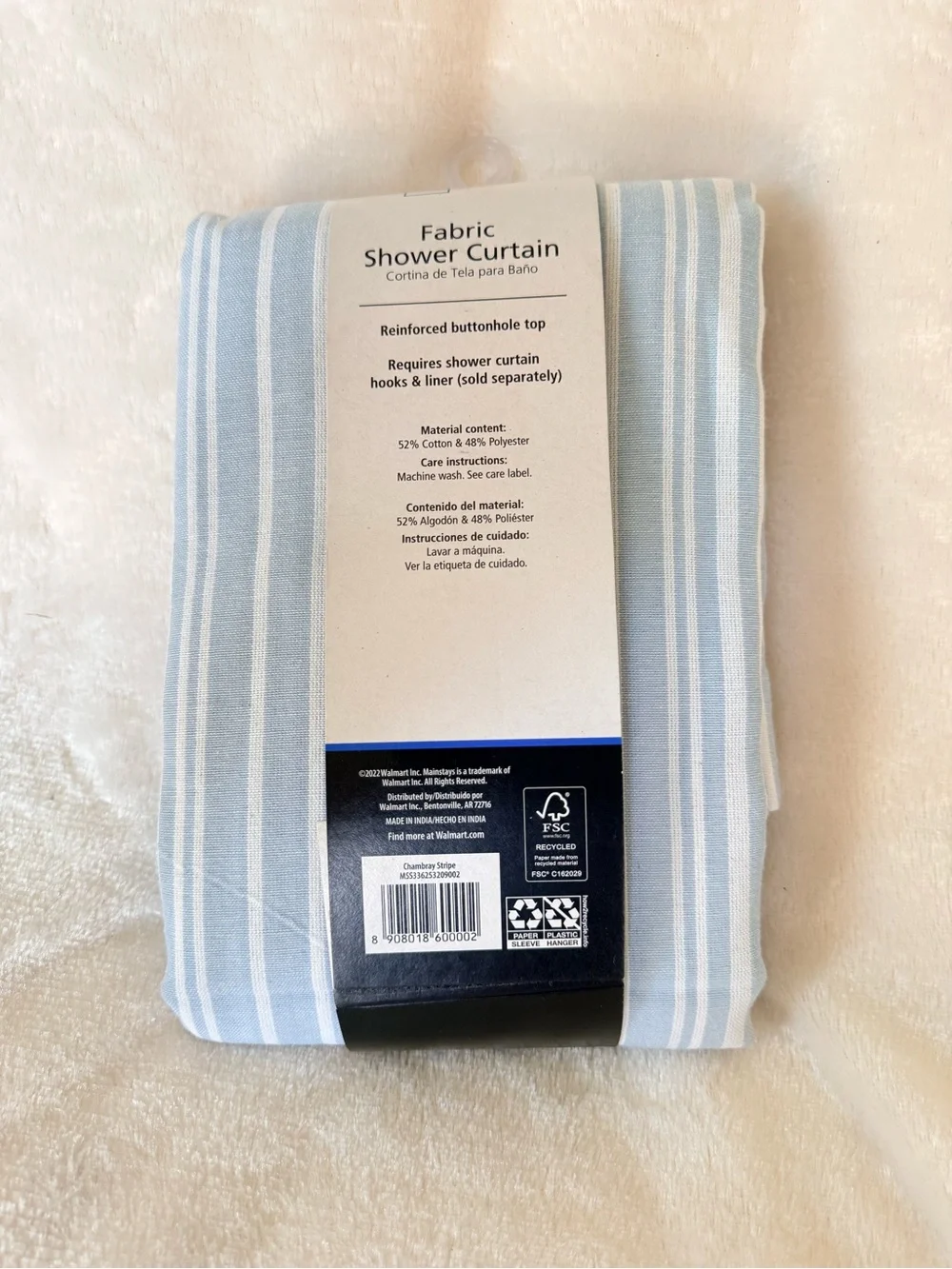 Mainstays classic chambray